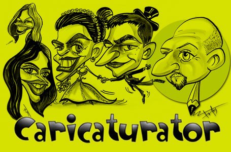 caricaturas bodas Madrid
